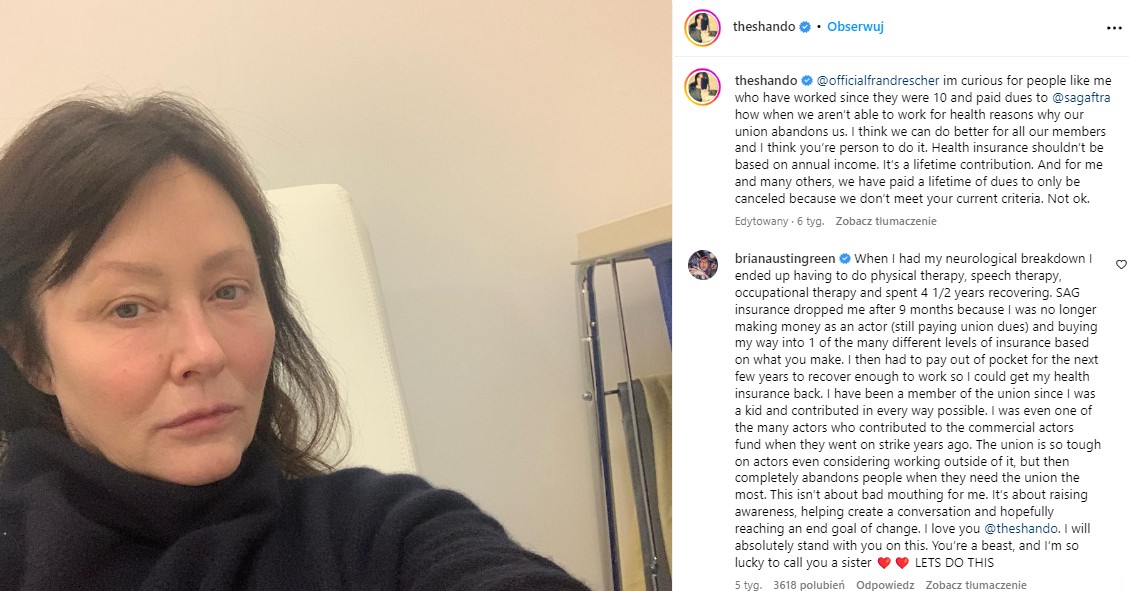 Zdjęcie Dramat gwiazdy „Beverly Hills 90210” chorej na raka! „musi przygotować się na odejście” #1