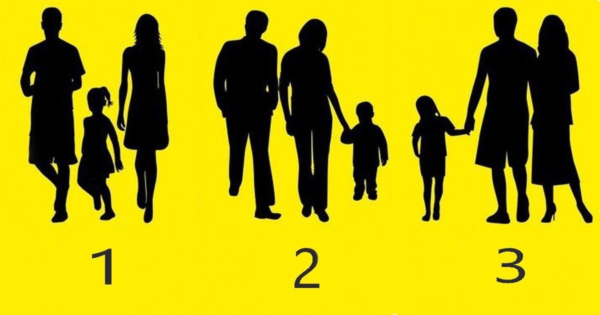 Zdjęcie Która grafika nie przedstawia rodziny? Sprawdź, co twój wybór mówi na twój temat! #1