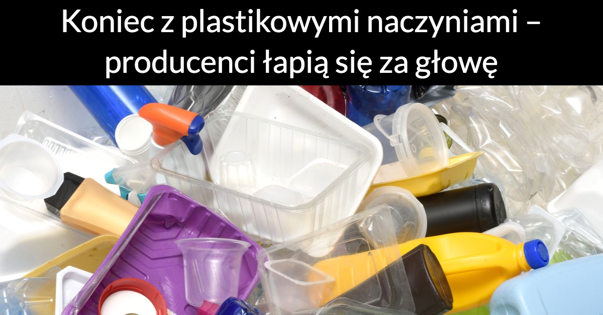 Koniec z plastikowymi naczyniami – producenci łapią się za głowę!