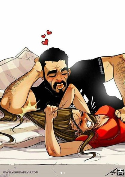 Zdjęcie Niesamowite i zabawne grafiki, które przedstawiają realia życia pary! #3