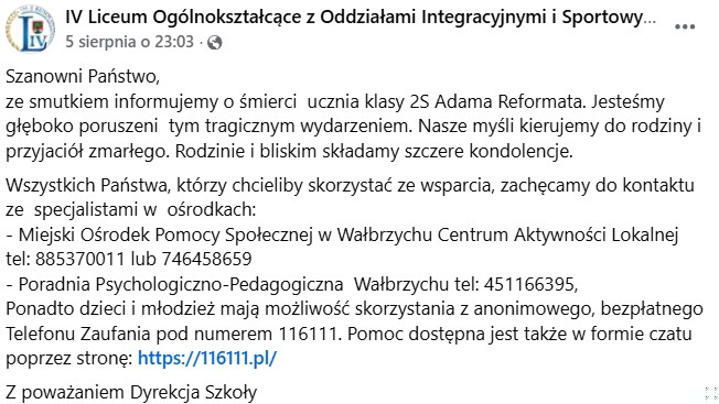 Zdjęcie 16-letni Adam zaginął po kłótni z kolegami. Są wstępne ustalenia policji #1
