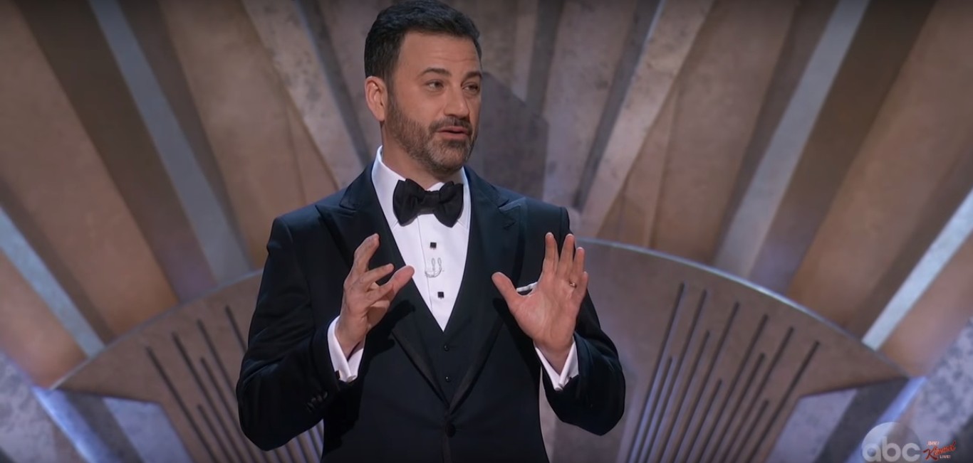 Zdjęcie „Zawsze trzyma ręce przy sobie...” - ciekawy monolog Jimmy’ego Kimmela na ceremonii Oscarów 2018 #1