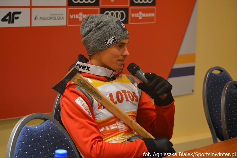 Dziennikarz do Piotra Żyły: -Ja mam pytanie, a skąd ta …