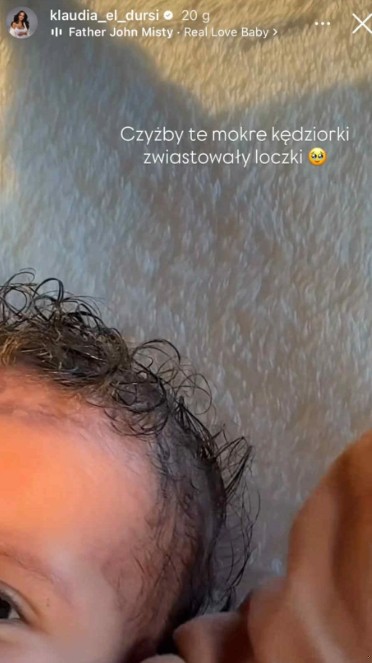 Zdjęcie Klaudia El Dursi pokazała córeczkę. To cała mama! #1