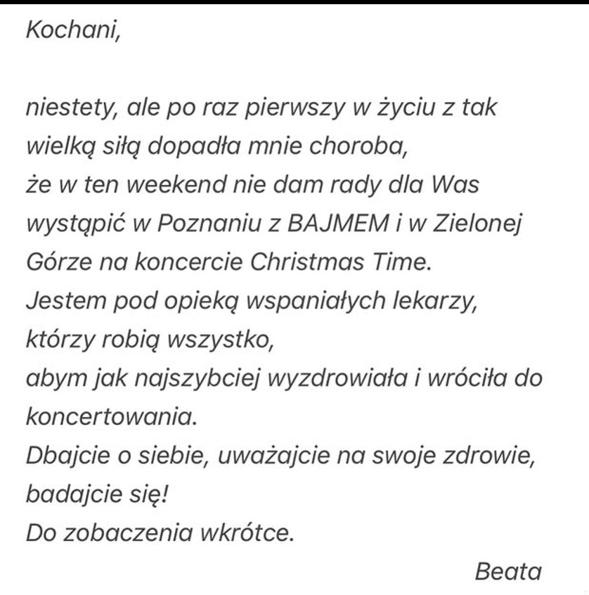 Zdjęcie Beata Kozidrak w poważnym stanie w szpitalu! Wiadomo, co jej dolega! #1