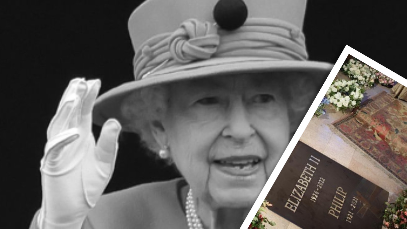 Pokazano, jak wygląda grób Elżbiety II