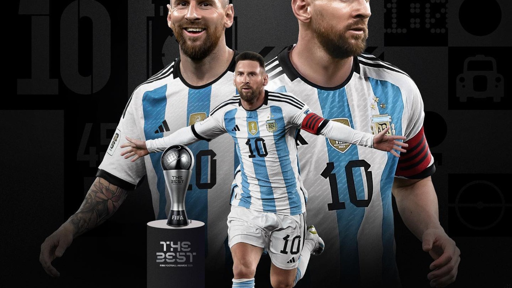 Fifa the Best 2023! Lionel Messi zdobył tytuł Piłkarza Roku!