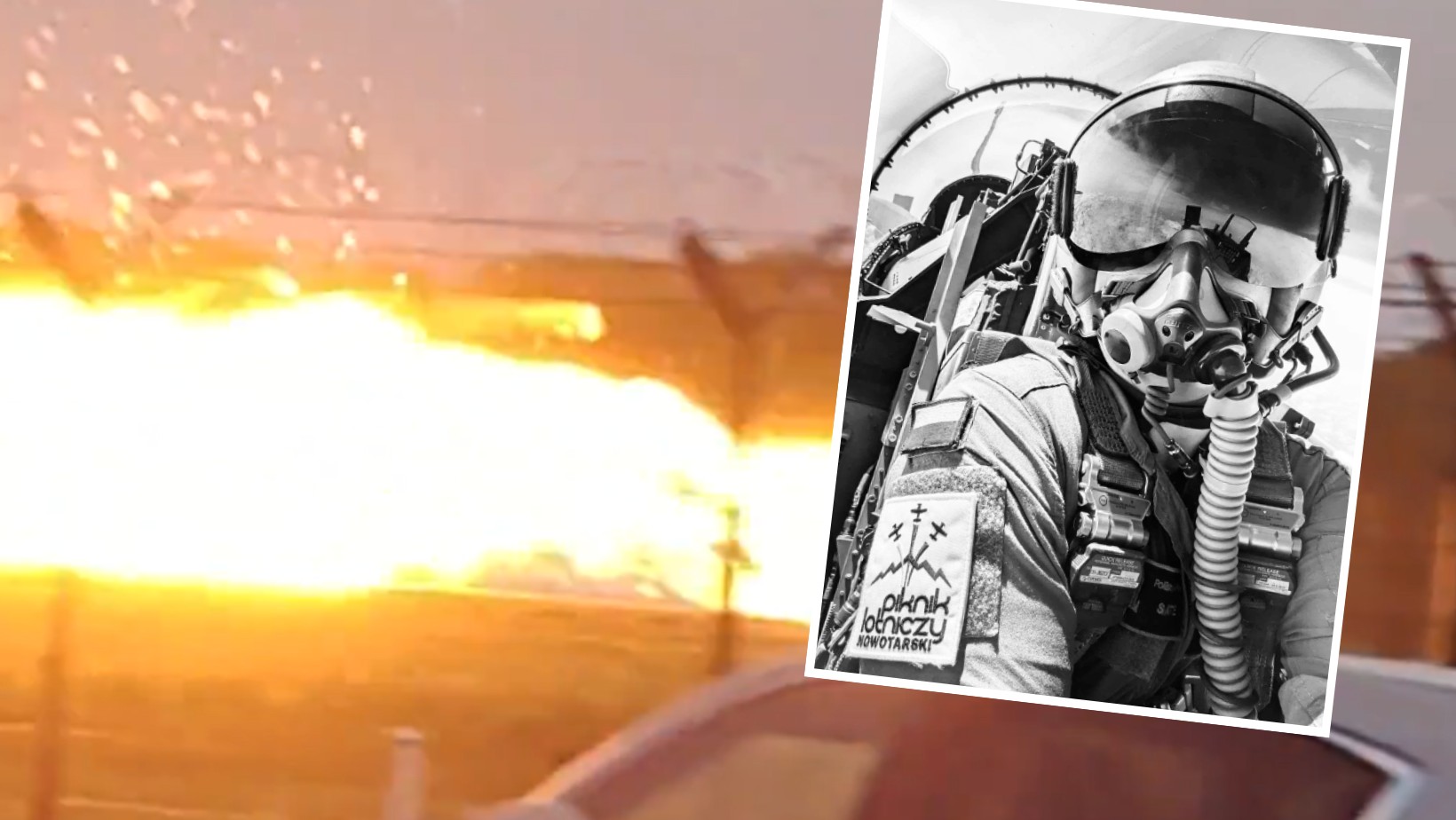 Katastrofa F-16 w Radomiu. Koledzy ujawnili ostatnie słowa majora. To powiedział przed tragedią