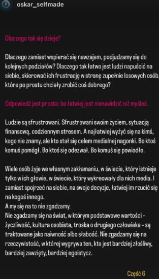 Zdjęcie „Najłatwiej wyżyć się na kimś" - Narzeczony Halejcio staje w jej obronie po "aferze samolotowej" #6