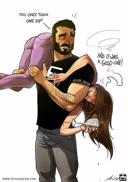 Zdjęcie Niesamowite i zabawne grafiki, które przedstawiają realia życia pary! #12