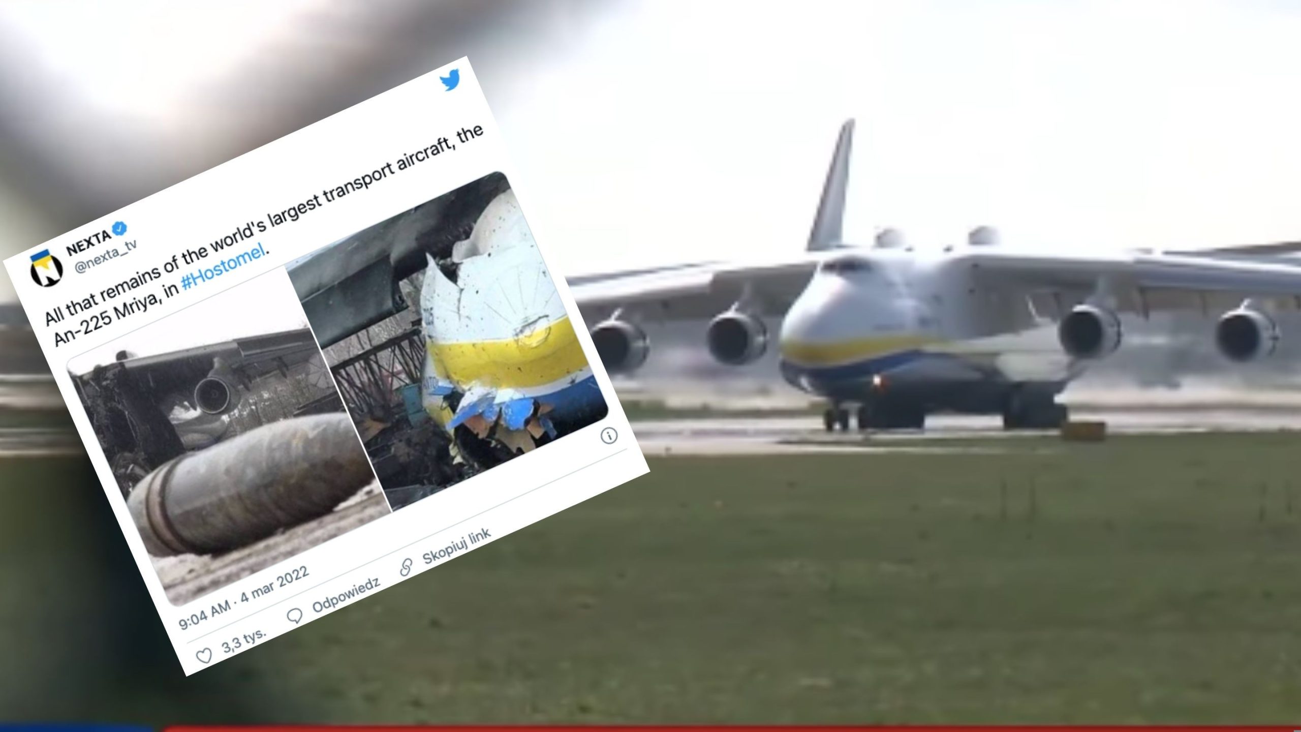 Największy samolot świata – tyle z niego zostało