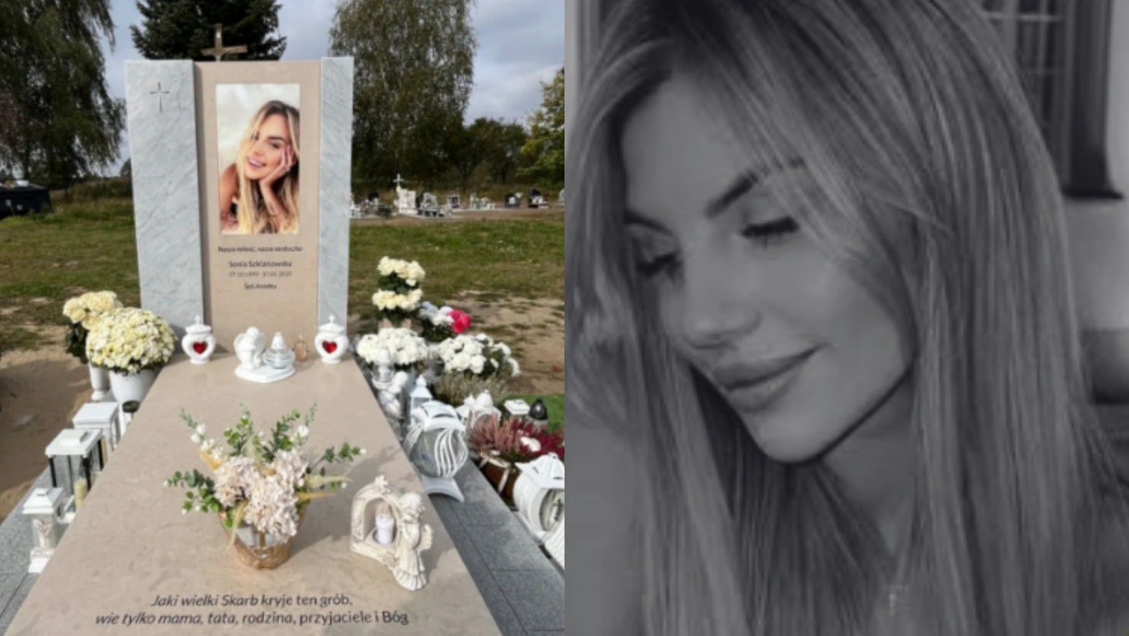 Tak wygląda grób Soni Szklanowskiej tuż przed Wszystkimi Świętymi! Jeden szczegół chwyta za serce!