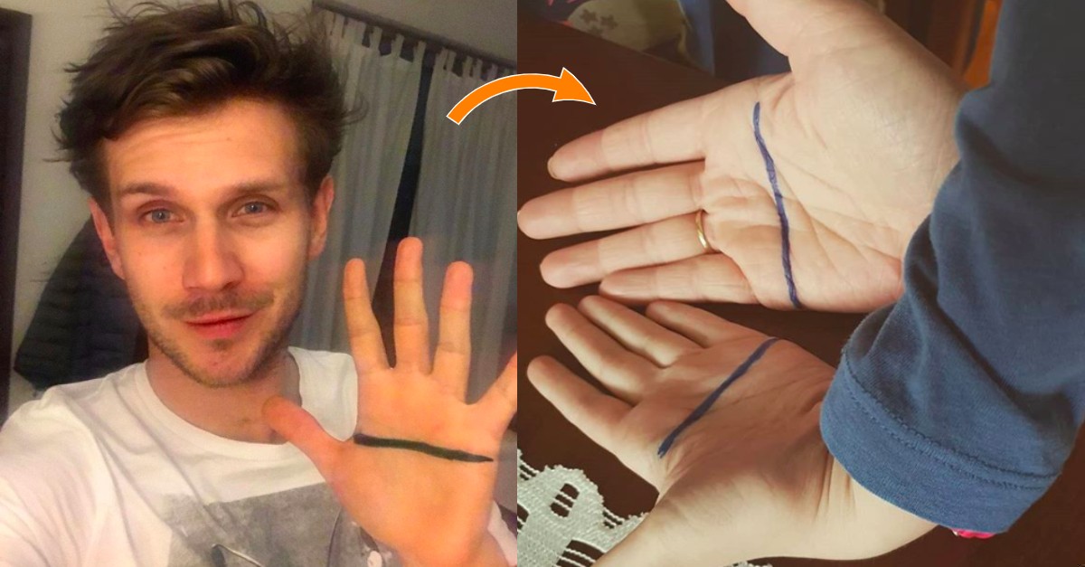 Dziś, 21 marca rysują na swojej dłoni poziomą linię. Nie pozostań obojętny