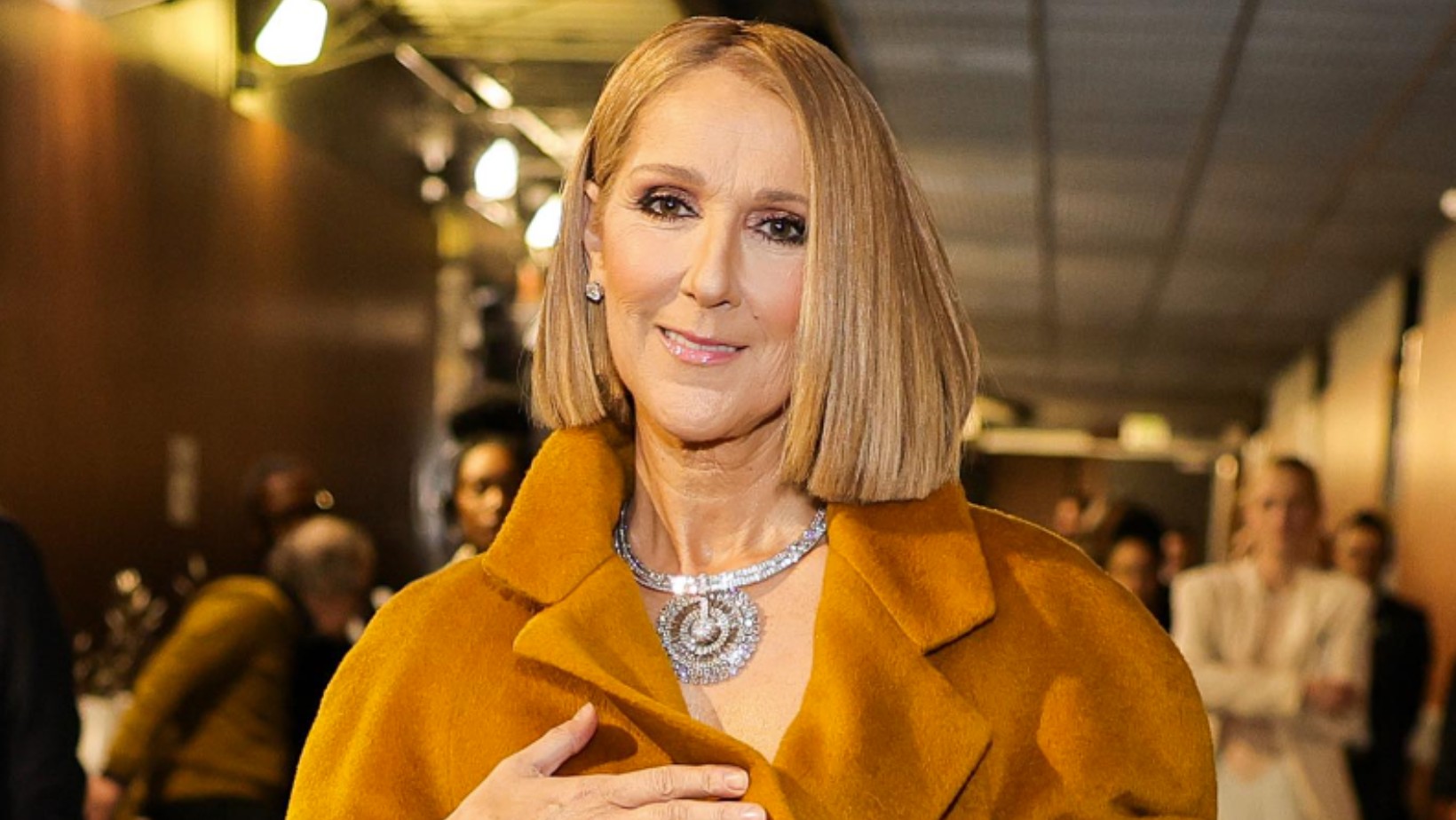 Grammy 2024: Poważnie chora Celine Dion pojawiła się na scenie otrzymując owacje na stojąco!