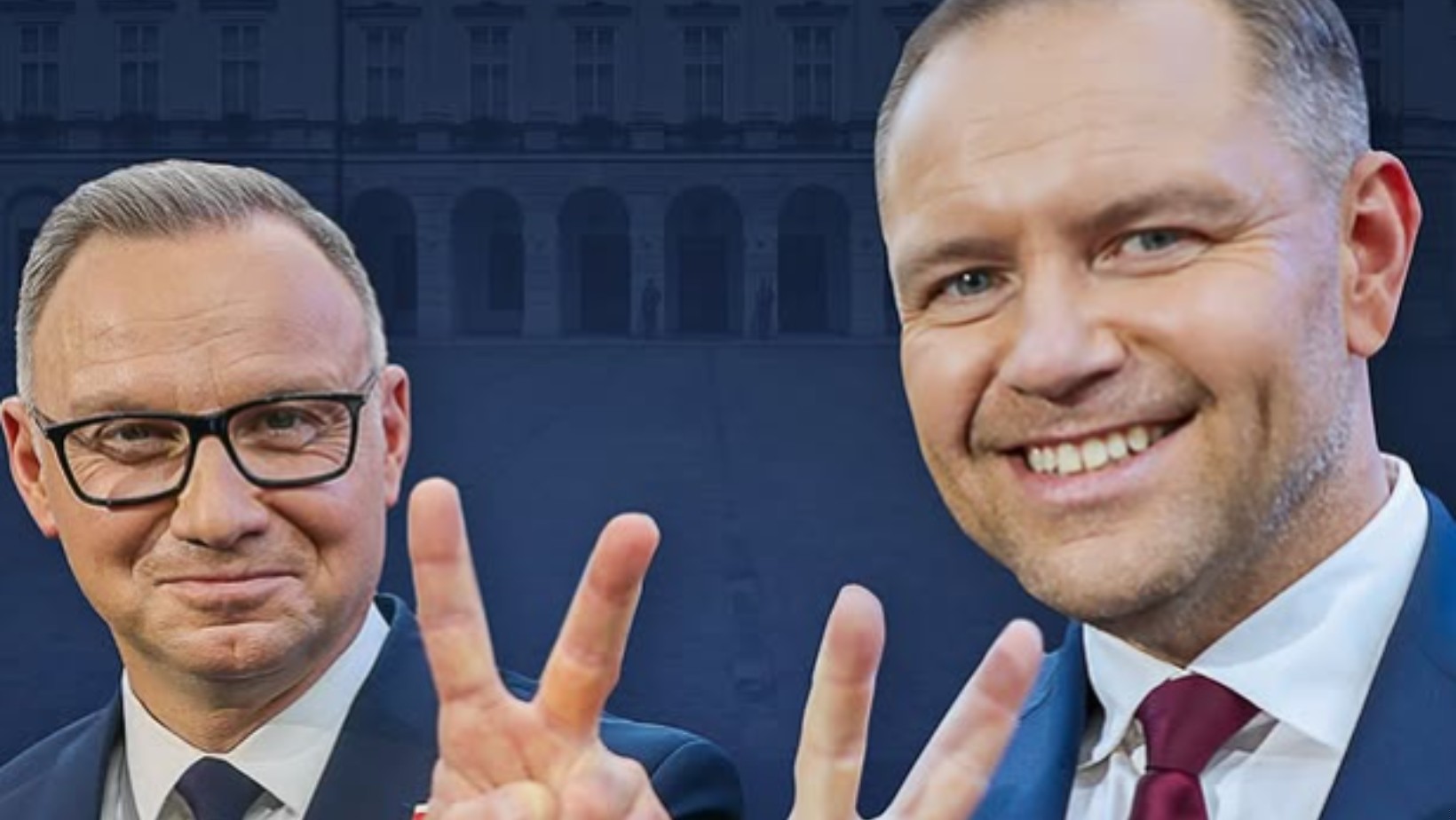 „Padłem” – Duda żegna urząd z humorem. Pokazał mem o sobie i Karolu Nawrockim