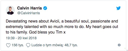 Zdjęcie Nie żyje Dj Avici. Miał zaledwie 28 lat. #1