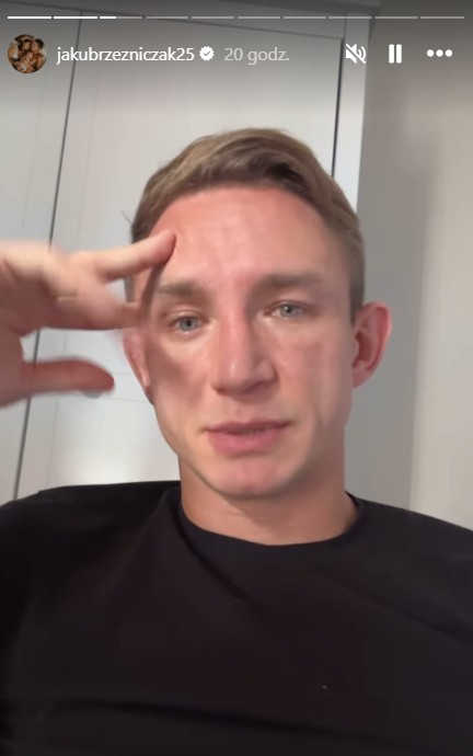 Zdjęcie “Serce płacze…” - Jakub Rzeźniczak w żałobie. Zalał się łzami… #1