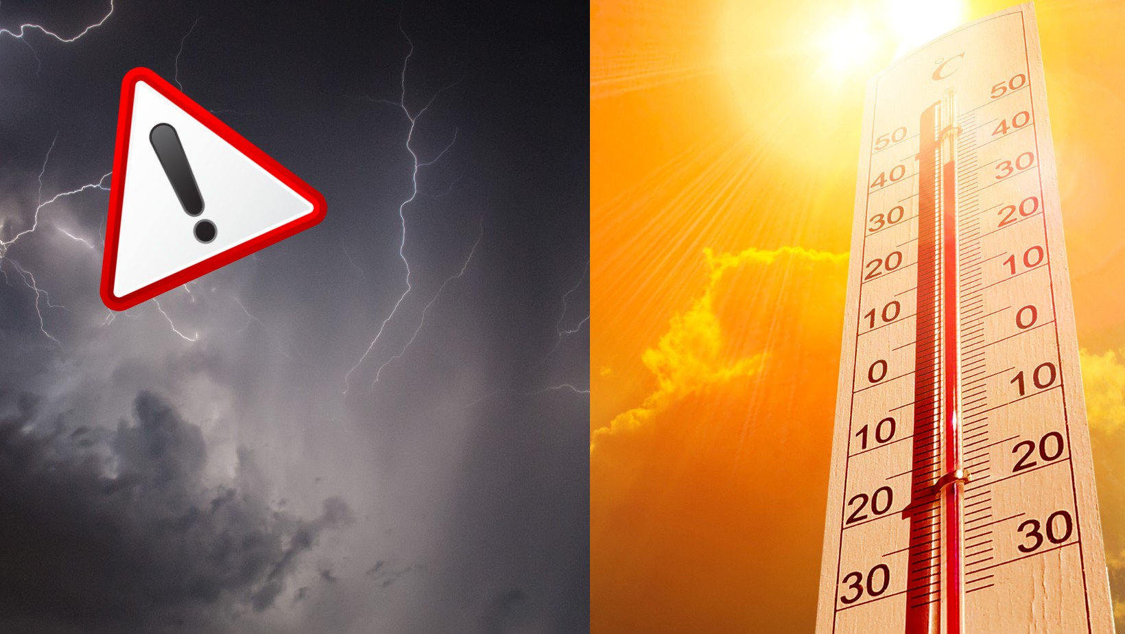 Wydano alerty II stopnia! Pilne ostrzeżenia przed burzami i upałem!