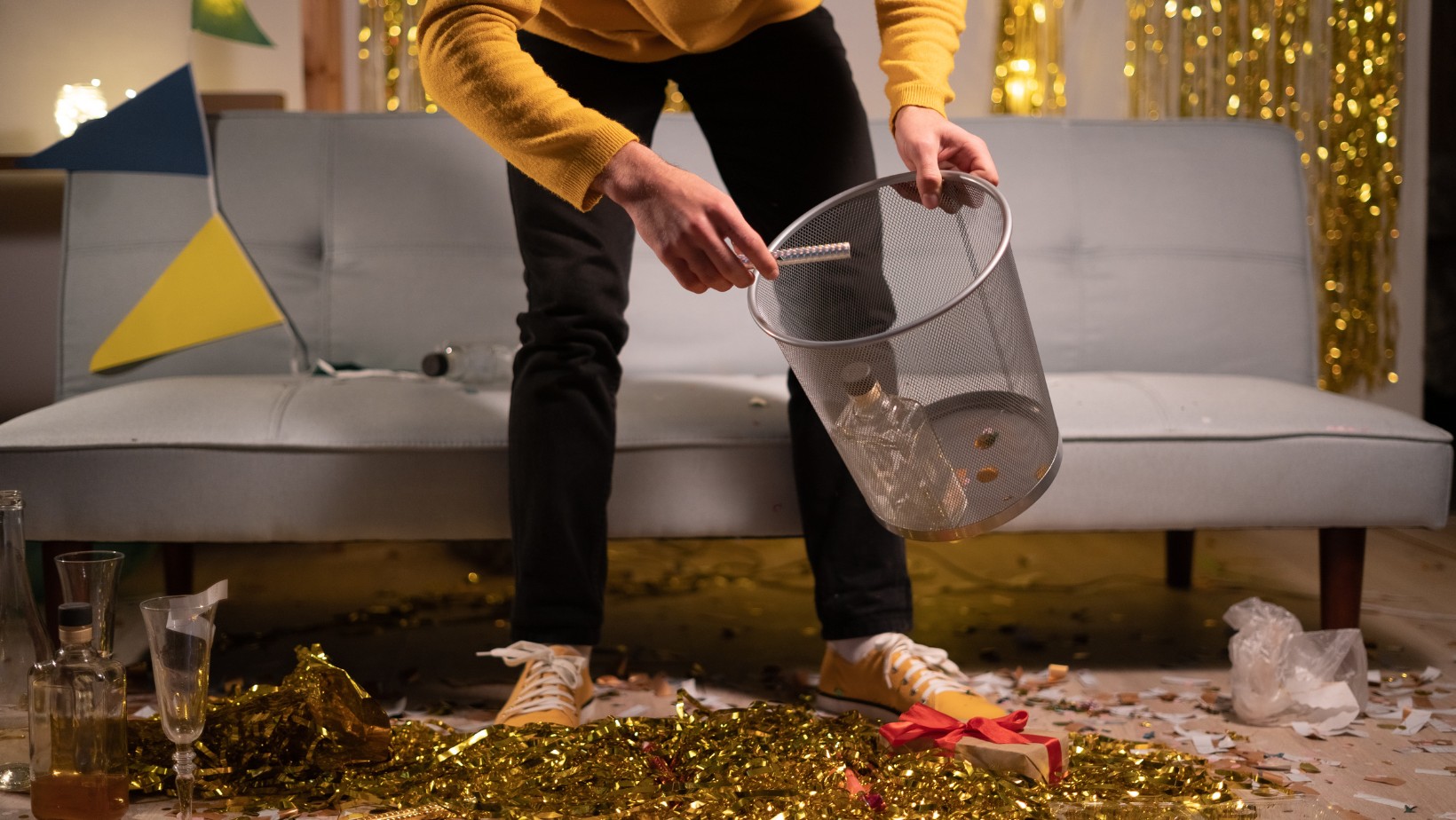 Dlaczego w Sylwestra nie można sprzątać?