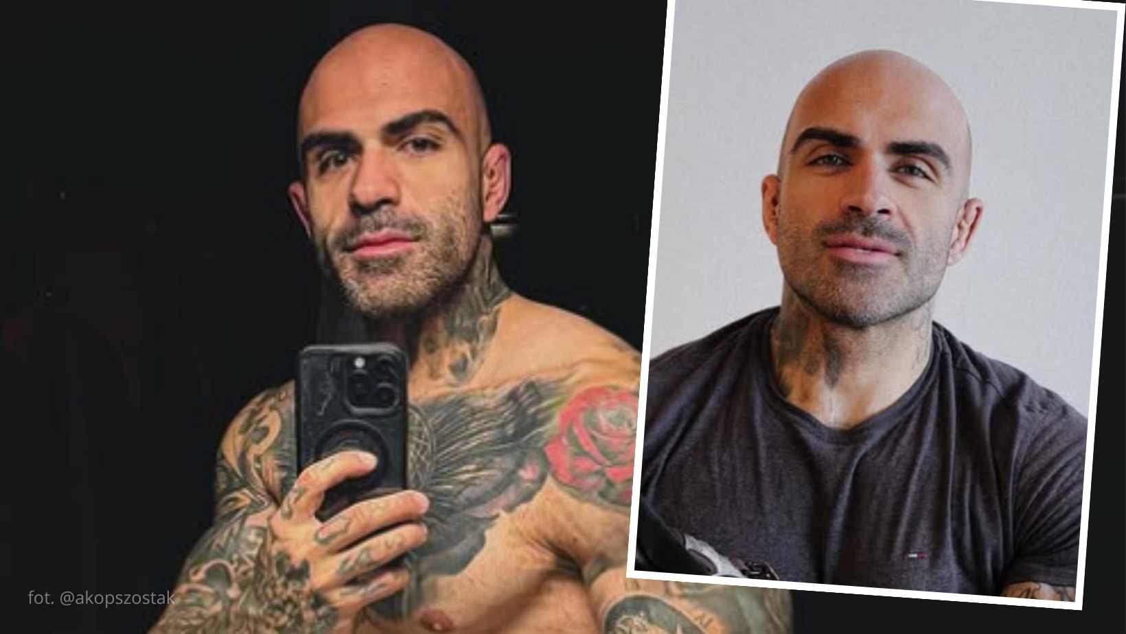 „Zajadałem stres”: Akop Szostak pokazał, jak kiedyś wyglądał. Aż trudno uwierzyć