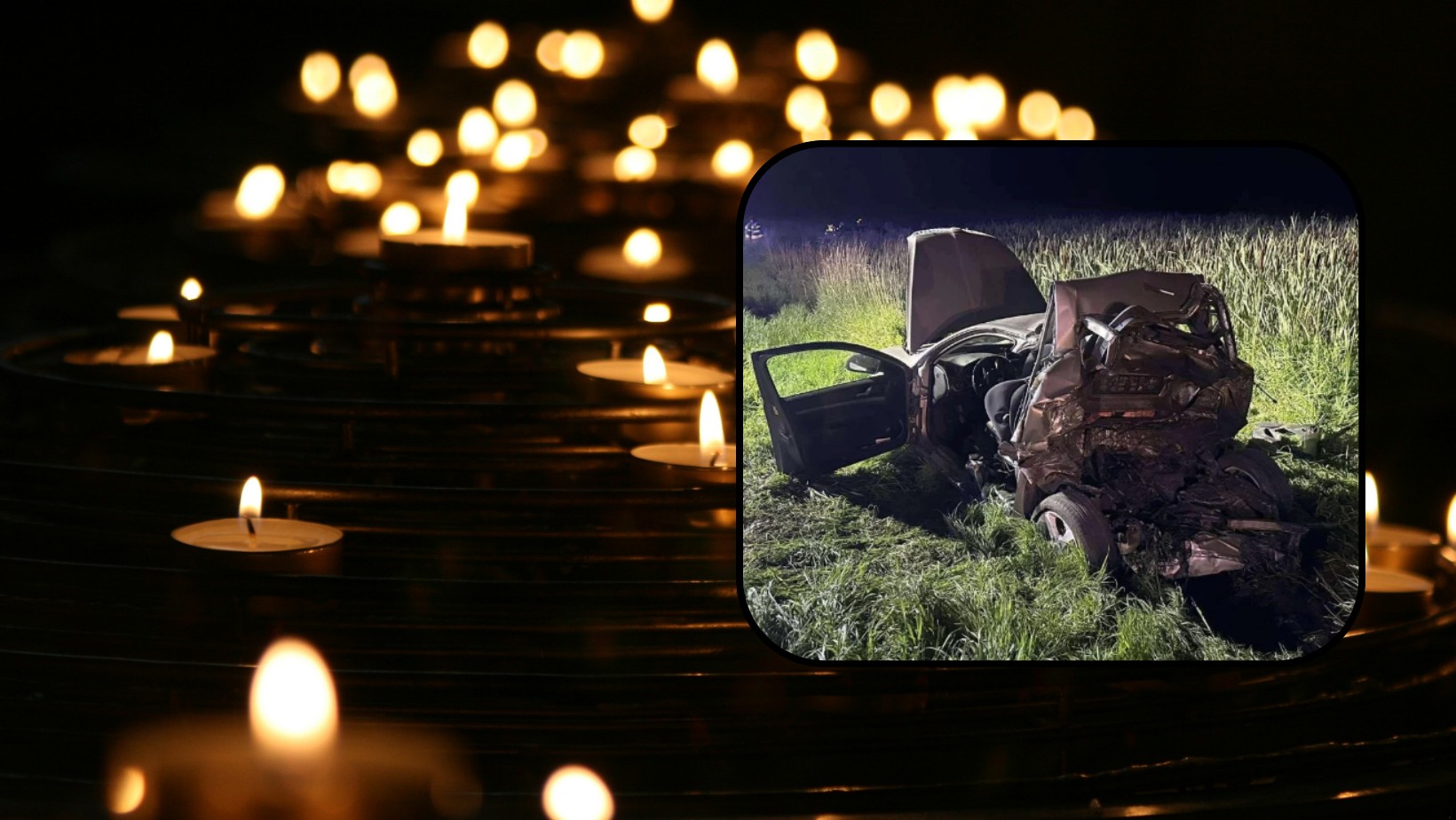 Strażak i jego 2-letni synek zginęli w wypadku. Ksiądz ujawnia wstrząsający szczegół