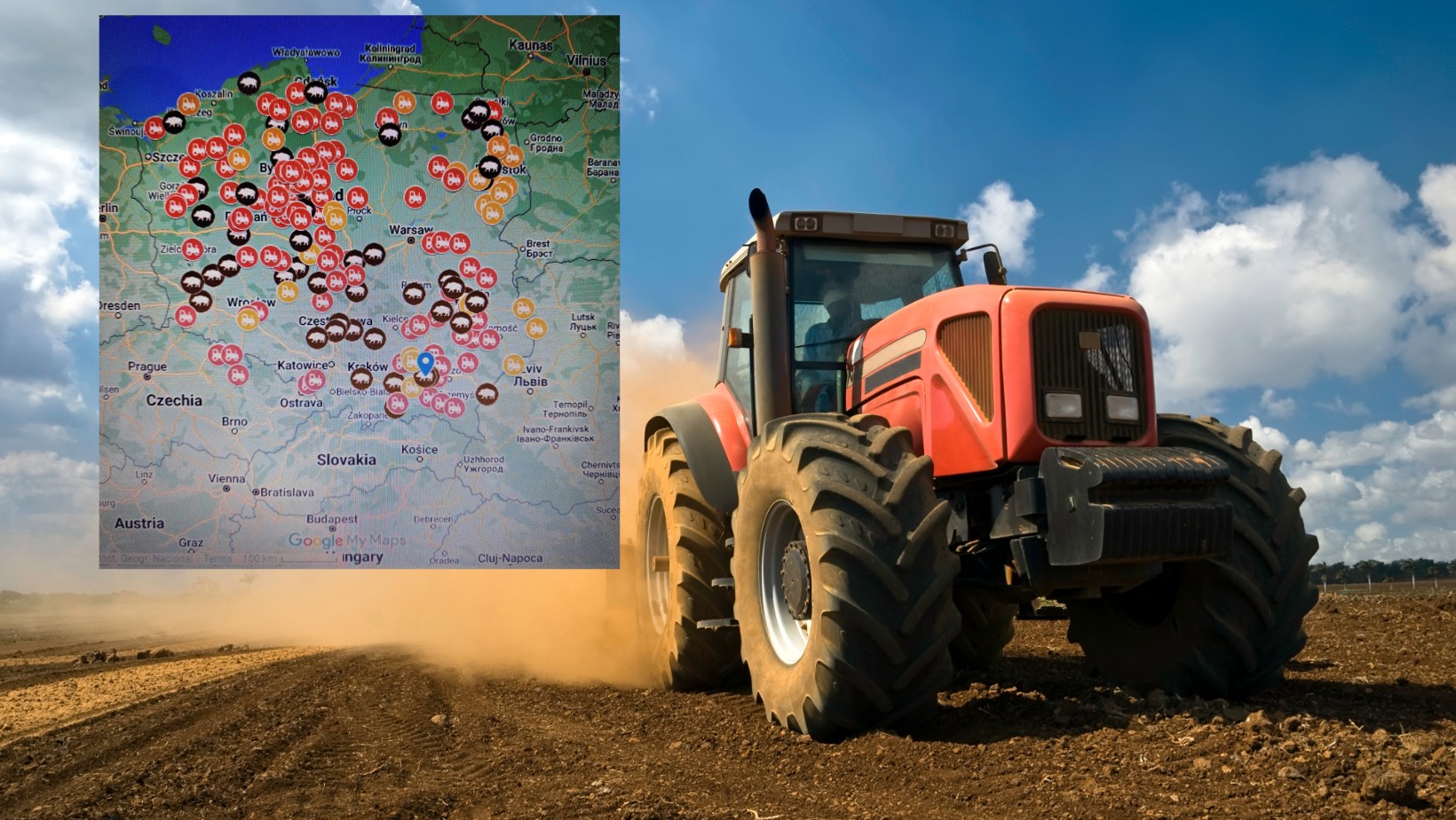 Kolejne protesty rolników! Gdzie odbędą się strajki?! [MAPA]