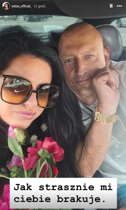 Zdjęcie Poruszający wpis Edzi po pogrzebie Jacka Wójcika. Wyciska łzy #1