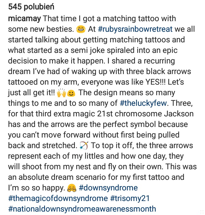 Zdjęcie Tatuaż jako trzy strzałki – symbol wsparcia i wzruszające znaczenie #2