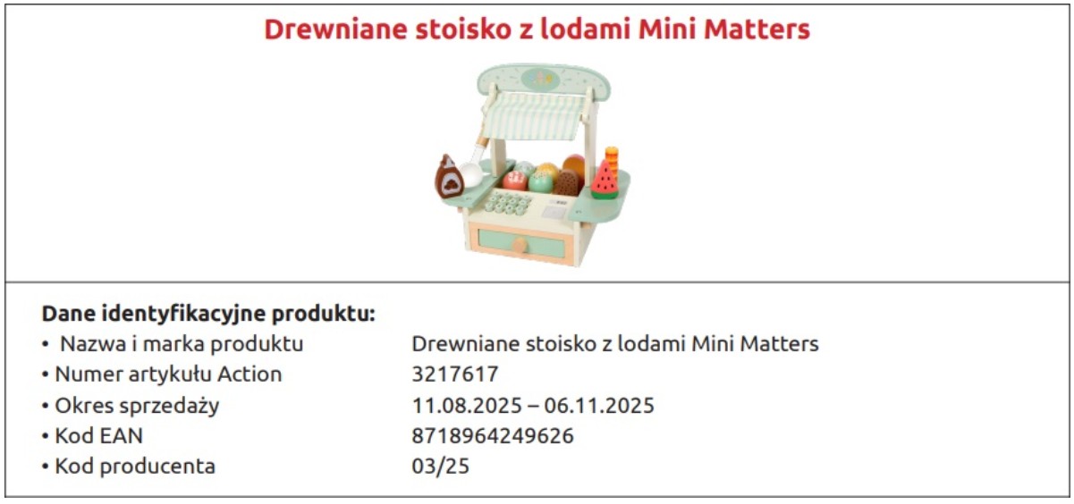 Zdjęcie Pilny komunikat od Action. Niebezpieczny produkt do zwrotu! #1