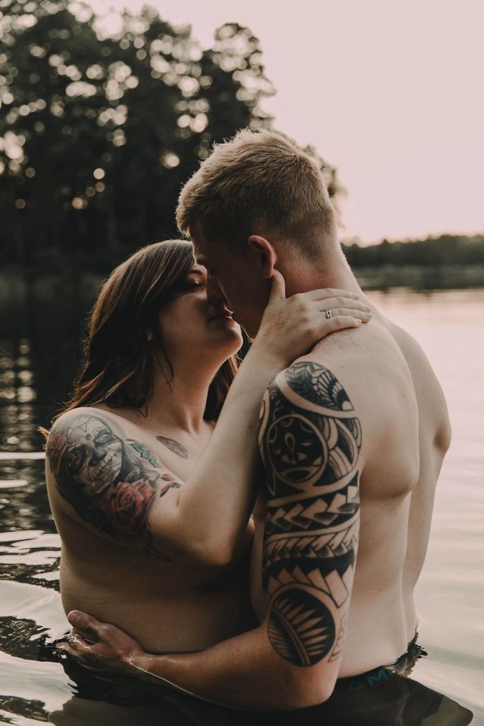 Zdjęcie Kobieta obawiała się krytyki po opublikowaniu zdjęć z sesji ślubnej. Reakcja była całkiem inna #4