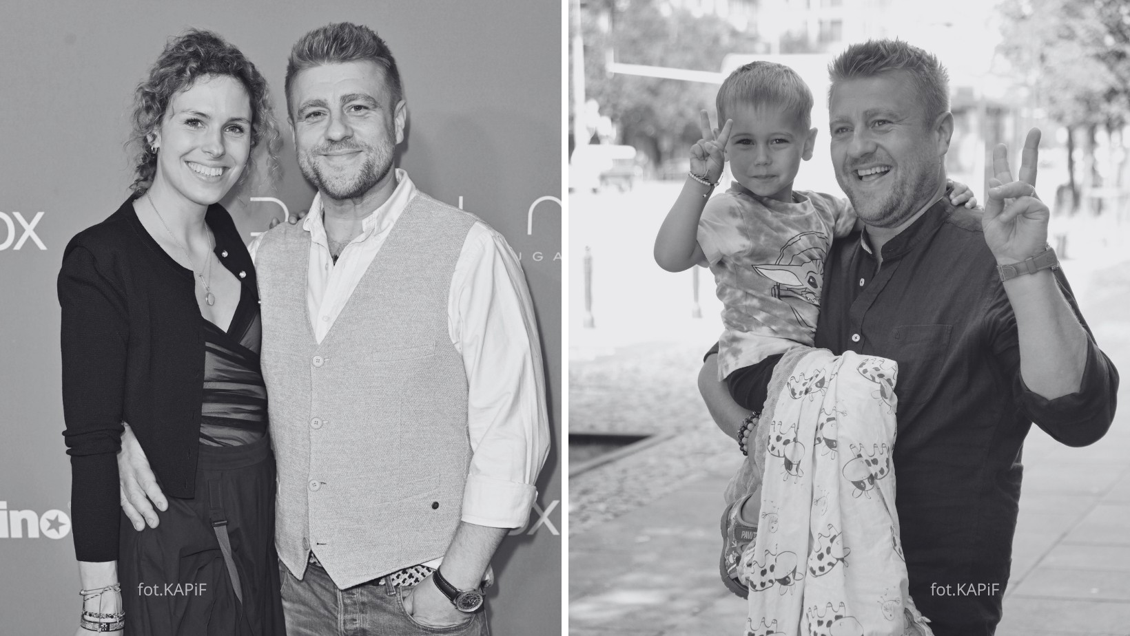 Niesamowite, co robi syn Tomasza Jakubiaka przy grobie ojca!