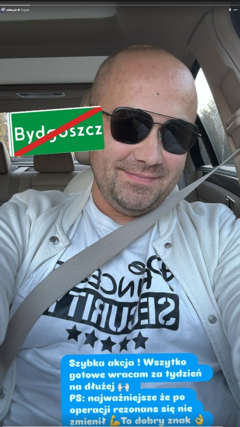 Zdjęcie "To dobry znak!"- Adrian ze "Ślubu od pierwszego wejrzenia" przekazał nowe wieści dotyczące choroby! #1