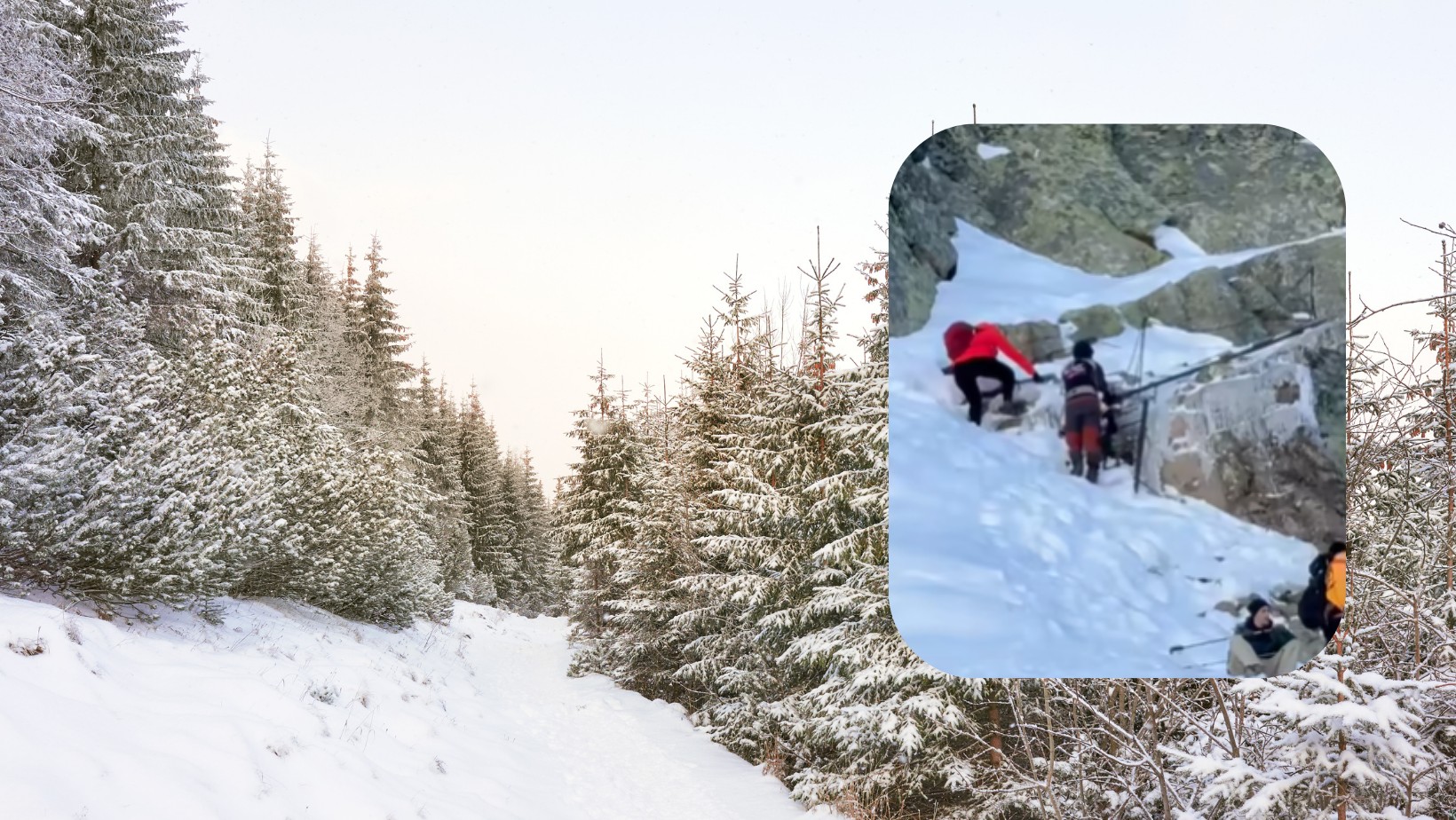 Groza w Tatrach. Wchodzili z dzieckiem na Rysy, nie wiedzieli jak zejść