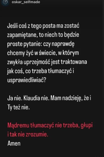 Zdjęcie „Najłatwiej wyżyć się na kimś" - Narzeczony Halejcio staje w jej obronie po "aferze samolotowej" #7