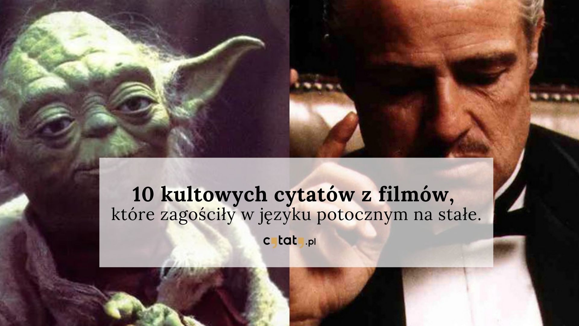 10 kultowych cytatów z filmów, które zagościły w języku potocznym na stałe
