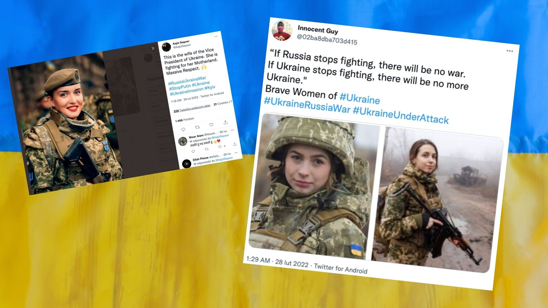 Coraz więcej kobiet w ukraińskiej armii- jest już ich ponad 20%