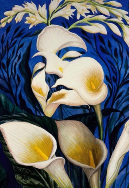 Zdjęcie Co widzisz na obrazku? Kobietę czy kwiaty? Odpowiedź mówi wiele o twojej osobowości! #1