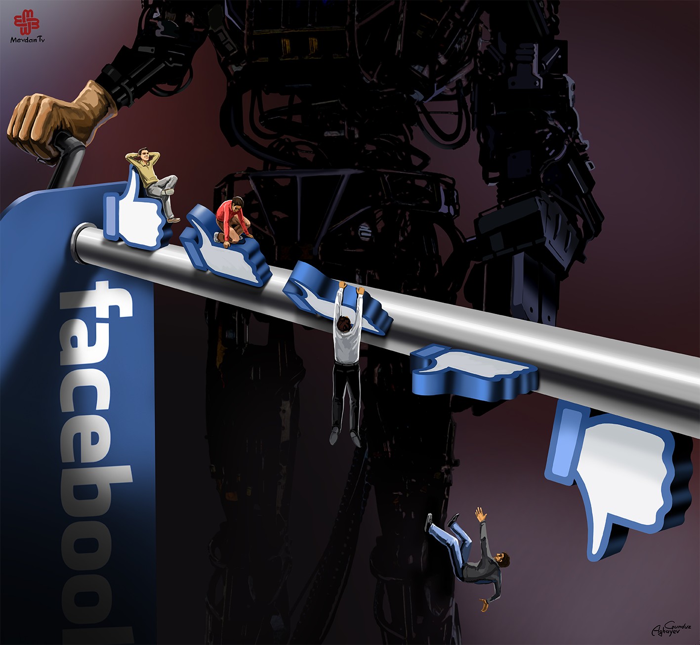 Ilustracje rysownika z Azerbejdżanu, które wywołują ogromną dyskusję wśród ludzi!