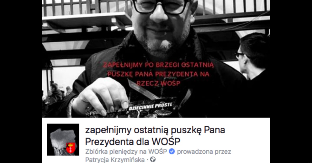 Niesamowity gest solidarności. Na„Ostatnią Puszkę Adamowicza” udało się zebrać blisko 16 milionów zł