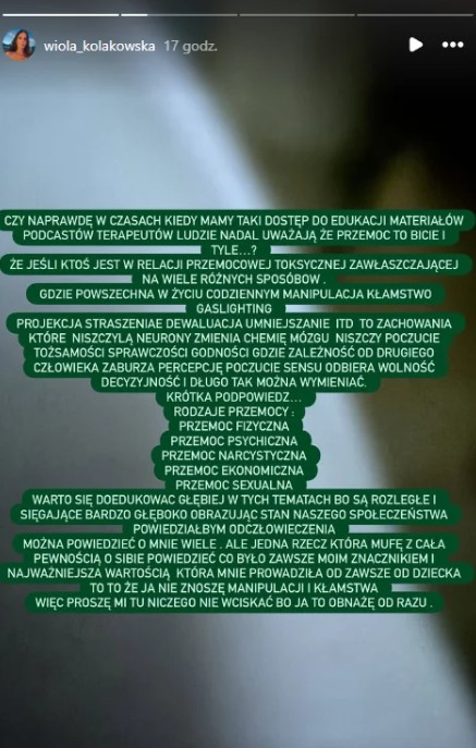 Zdjęcie „Nie znoszę manipulacji i kłamstw!” - Kołakowska stanowczo zaprzecza plotkom o przemocy fizycznej! #2