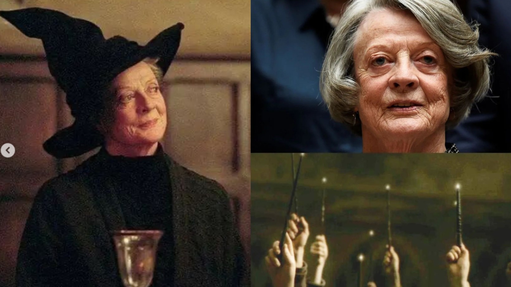 Harry Potter żegna profesor McGonagall!