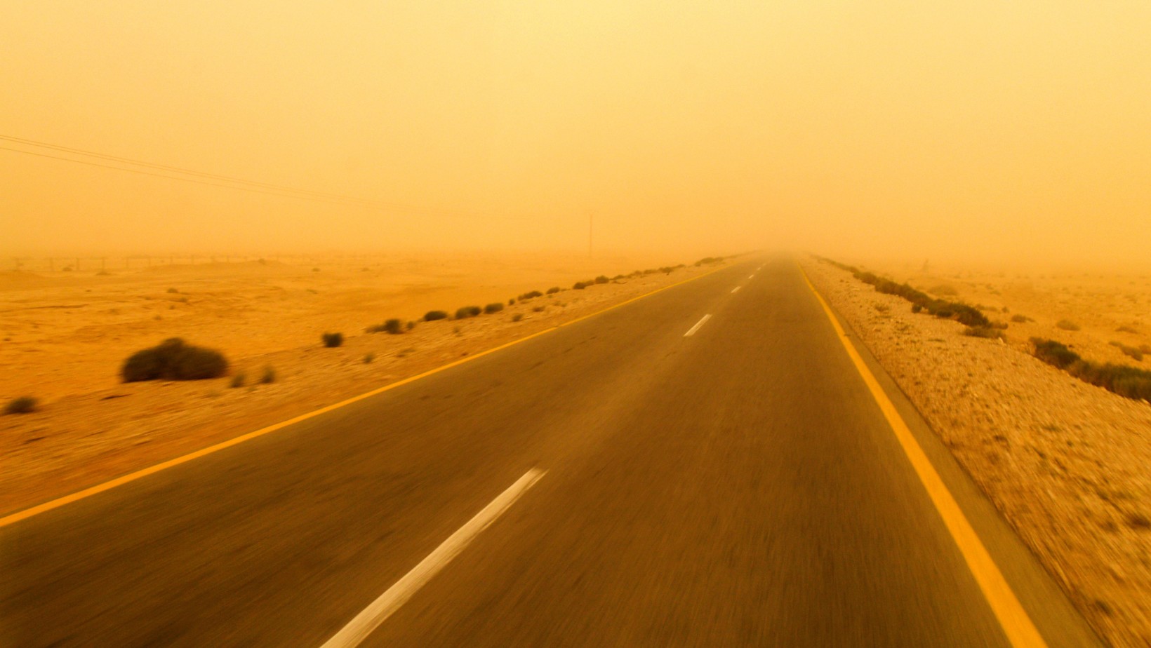 Zdjęcie Żółty pył znad Sahary nad Polską! #1