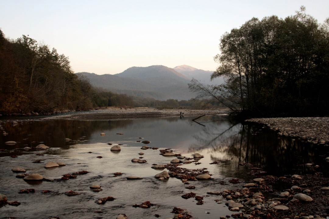 Z dekoltem tak głębokim, że można było zobaczyć podłogę.