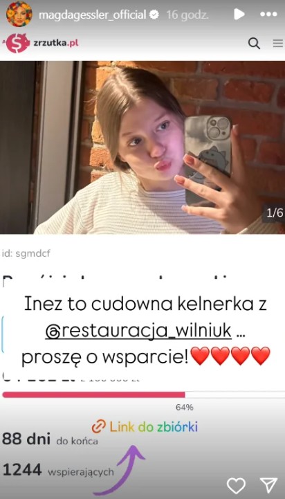 Zdjęcie "Proszę o wsparcie" - Magda Gessler apeluje o pomoc.  Uczestniczka "Kuchennych rewolucji" chora #1