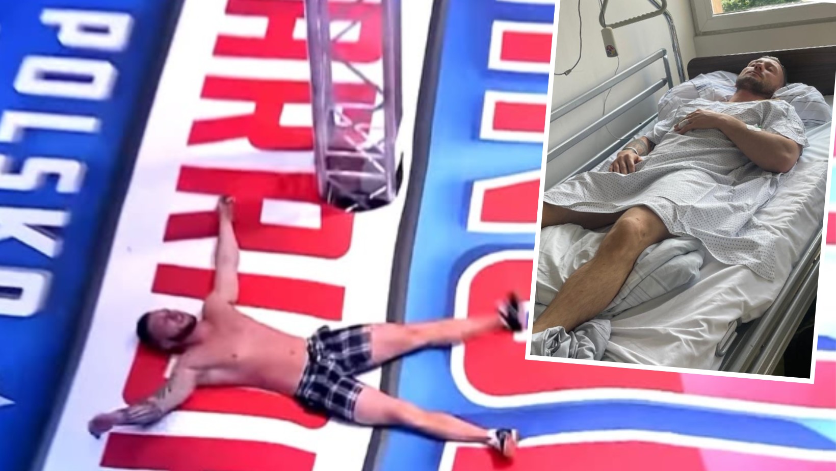 „Policja pojechała na plan”- Uczestnik „Ninja vs. Ninja”, który złamał kręgosłup, złożył zeznania