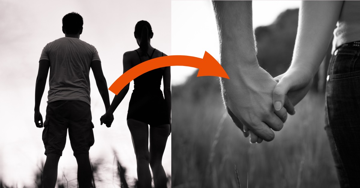 To jak trzymacie się za ręce, wiele mówi o Waszym związku