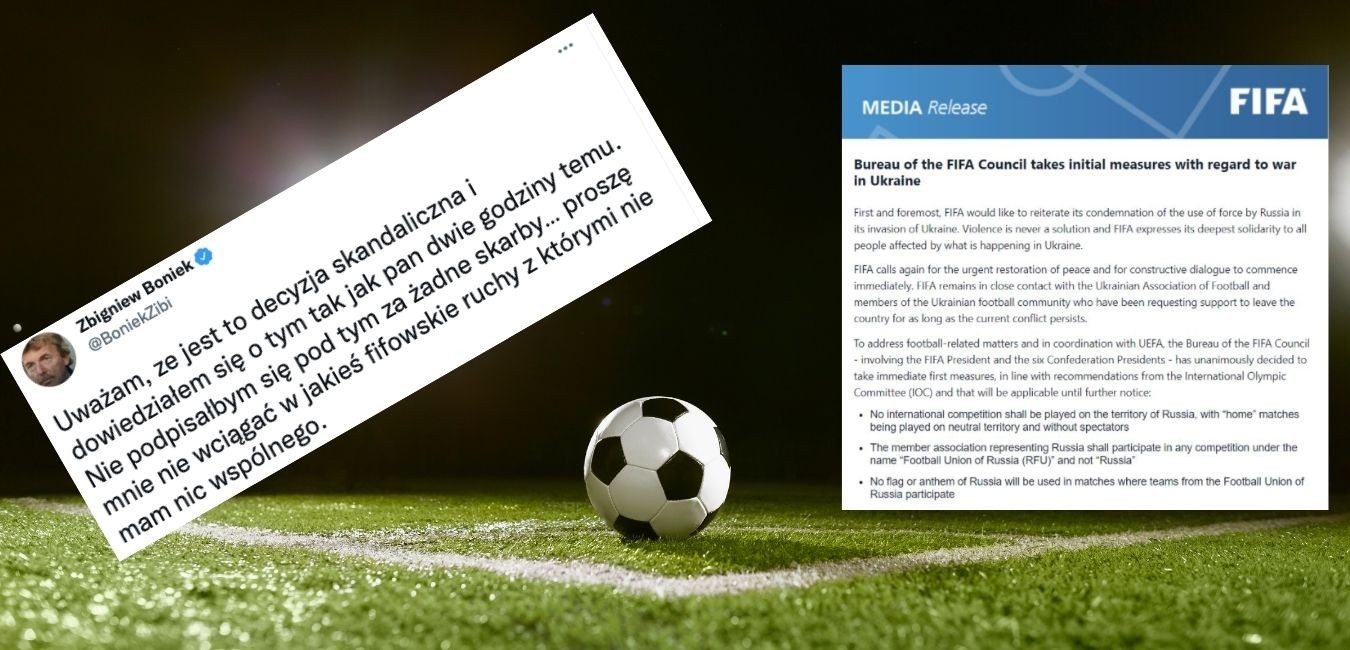 Skompromitowana FIFA nie chce wykluczyć Rosji z barażów.