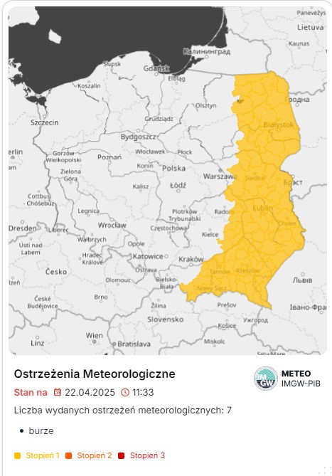 Zdjęcie Pilne ostrzeżenie IMGW! Groźne burze nad Polską! Gdzie będzie najgorzej? #1