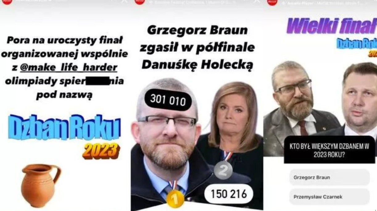 Zdjęcie Internetowy Plebiscyt „Dzban Roku 2023”! Kto został zwycięzcą? #1