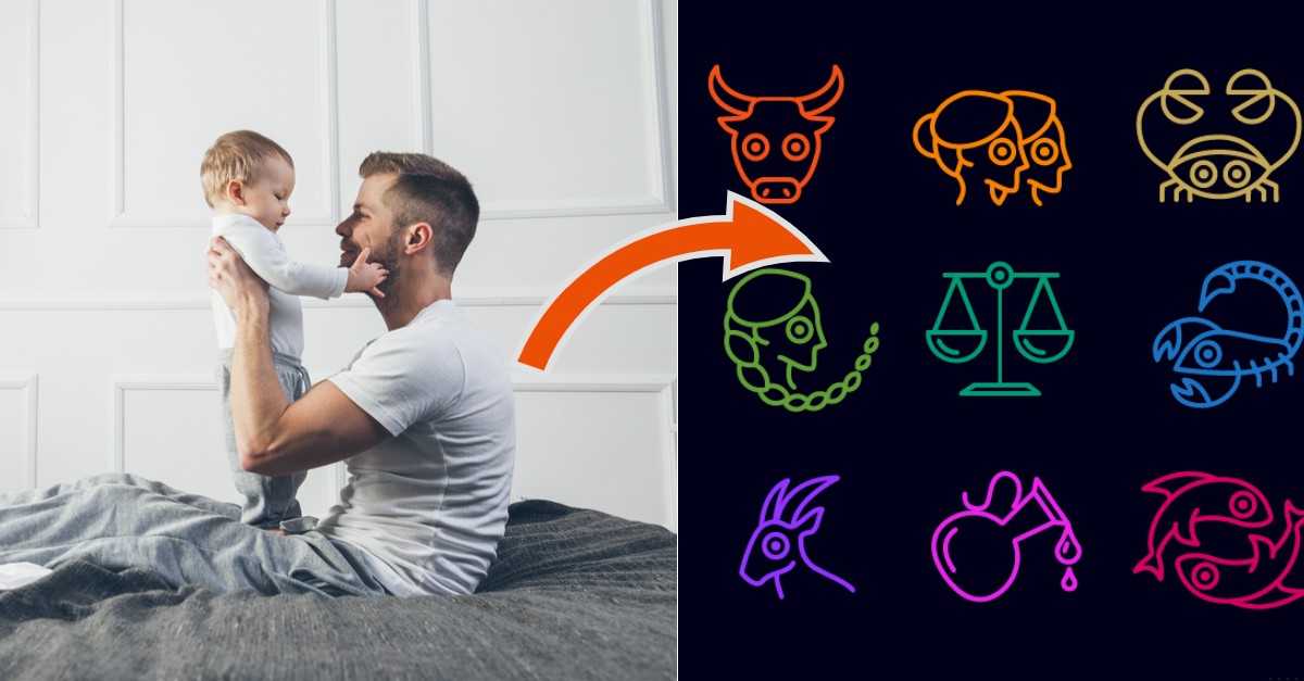 Mężczyźni – ich znaki zodiaku mówią, jakimi będą ojcami!